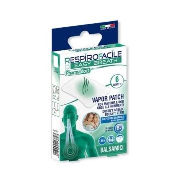 Pharmadoct Easy Breath Пластири за улеснено дишане x6 броя