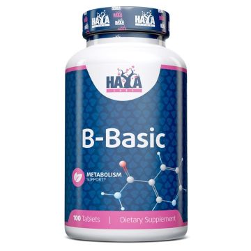 B-Basic Витамин В комплекс х100 таблетки Haya Labs
