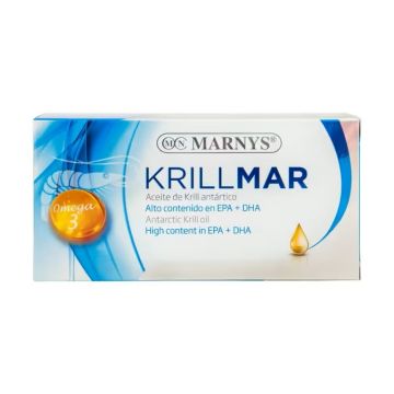 Krillmar Масло от крил и рибено масло х60 капсули Marnys