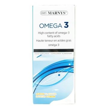 Омега 3 рибено масло х125 мл Marnys