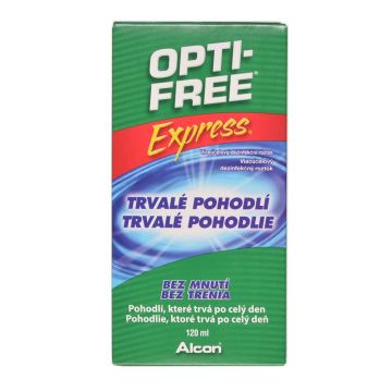 Opti Free Express Разтовор за контактни лещи х120 мл Alcon