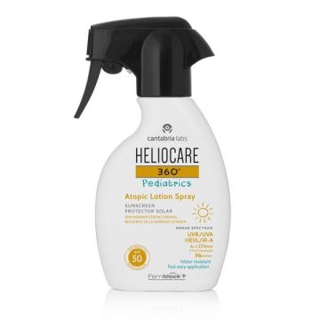 Cantabria Labs Heliocare Pediatrics Mineral Слънцезащитен лосион за атопична кожа SPF50 x250 мл