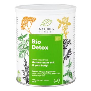 Bio Detox Супер микс за нормално прочистване на организма, на прах х125 г Nature's Finest
