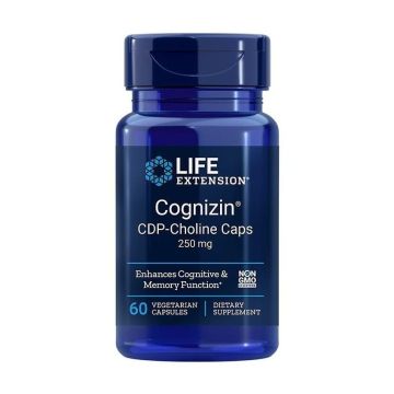Cognizin CDP Choline Цитиколин 250 mg х60 капсули Life Extension