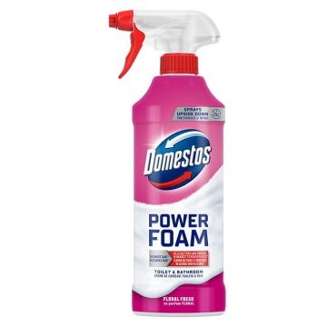 Domestos Power Foam Пяна за баня и тоалетна Floral Fresh x435 мл