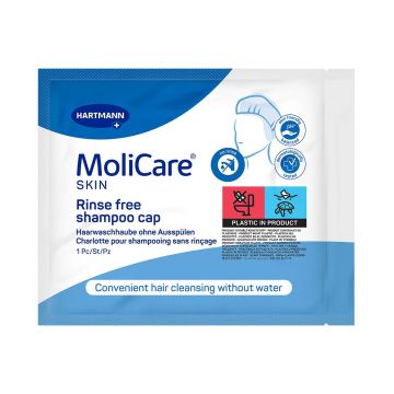 Hartmann MoliCare skin Шапка с шампоан за измиване на косата без изплакване х1бр