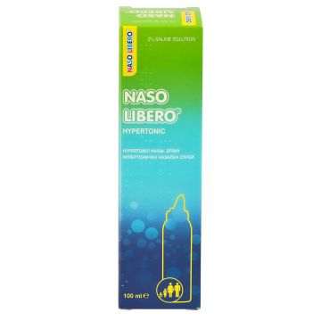 Naso Libero Hypertonic Спрей за нос 2% NaCl х100 мл