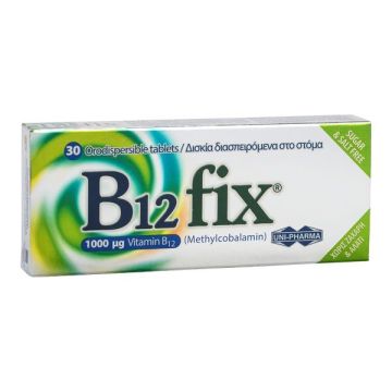 Витамин B12 Фикс (Метилкобаламин) 1000 µg x30 таблетки Uni-Pharma