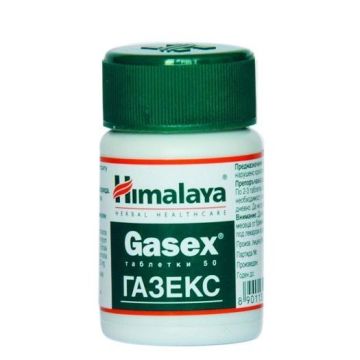 Газекс x50 таблетки Himalaya