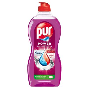 Pur Power Gel Препарат за миене на съдове с нар и смокиня x450 мл