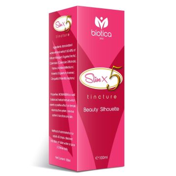 Слим Х5 тинктура за отслабване х100 мл Biotica