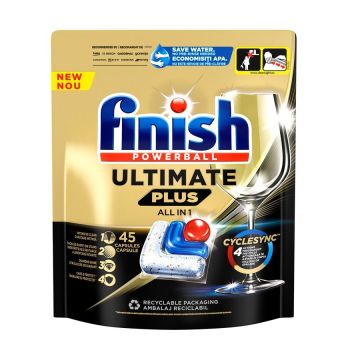 Finish Ultimate Plus Капсули за съдомиялна машина х45 броя
