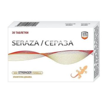 Сераза против болки, възпаления и отоци х30 таблетки BioShield