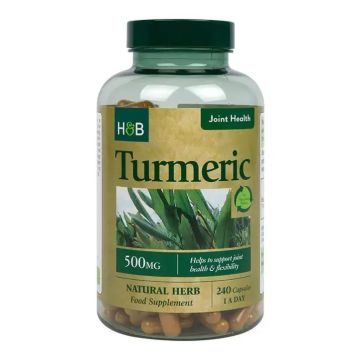 Турмерик при ставни възпаления 500 мг х240 капсули Holland & Barrett