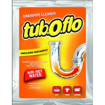 Tuboflo Hot Water Препарат за отпушване на канали с гореща вода x60 грама