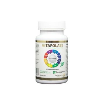 Vitafolate Оптимизиран В комплекс за добро здраве х30 капсули Naturpharma