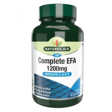 Комплекс Complete EFA 1200mg х90 капсули Natures Aid