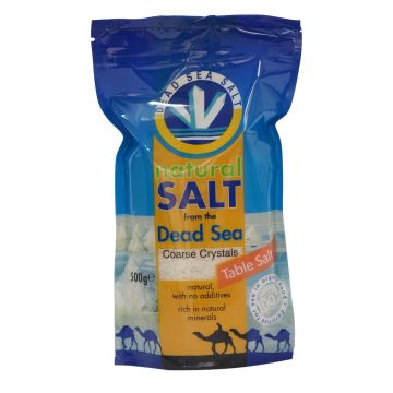 Natural Salt Морска сол от Мъртво море на кристали х500 грама