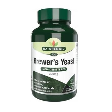 Бирена мая (натуралана нерафинирана) 300mg х500 таблетки Natures Aid