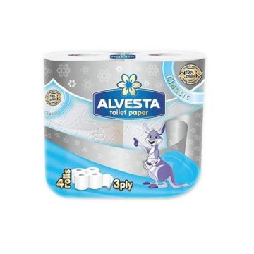 Alvesta Classic Gold Тоалетна хартия x4 броя