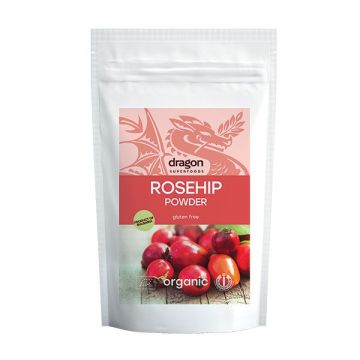 Dragon Superfoods Био шипки на прах за висок имунитет х250 грама