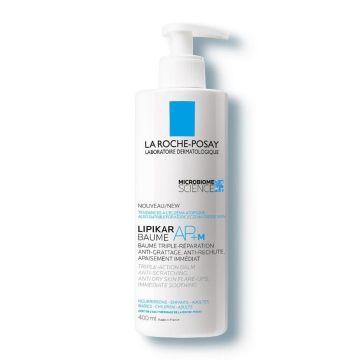 La Roche-Posay Lipikar AP+m Балсам за тяло с тройно действие за кожа предразположена към атопия x400 мл