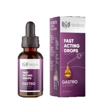 Гастро Съпорт Капки с бързо действие х50 мл Biotica