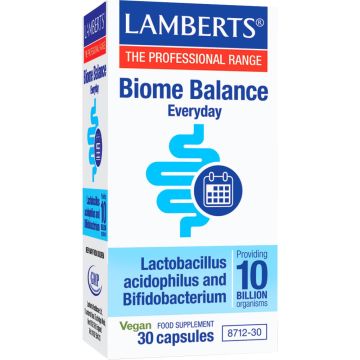 Biome Balance Everyday за баланс на чревната флора х30 капсули Lamberts