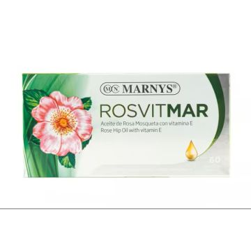 РозвитМар с шипково масло, за красива кожа х60 капсули Marnys