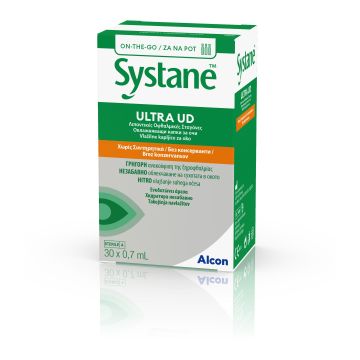 Systane UD Овлажняващи капки за очи 0,7мл х30 еднократни дози Alcon