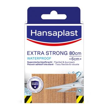 Hansaplast Extra Robust Водоустойчиви пластири за рани, 80x6 cm