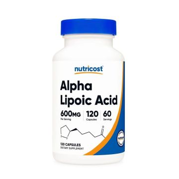 Алфа-липоевата киселина 300 mg x120 капсули Nutricost