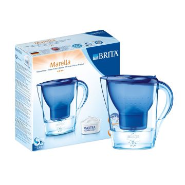 Brita Marella Cool Кана за филтриране на вода, цвят Синя х2,4 литра