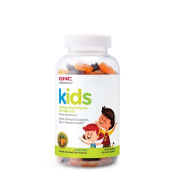 Milestones Kids Мултивитамини за деца от 2 до 12 години x120 дъвчащи таблетки GNC