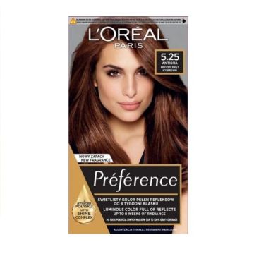 Loreal Paris Preference Боя за коса, 5.25 Icy Brown