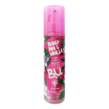 B.U Oh My Body Frangipani & Vanilla Парфюмен спрей за тяло за жени х200 мл