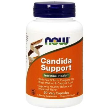 Candida Support за здрав храносмилателен тракт х90 капсули Now Foods