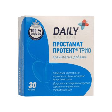 Daily Простамат протект трио За нормално функциониране на простата x30 капсули