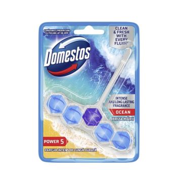 Domestos Power 5 Ocean Тоалетно блокче с аромат на океан x1 брой