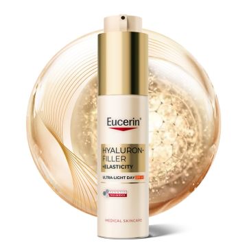 Eucerin Hyaluron-Filler + Elasticity Ултралека дневна грижа за лице SPF50 x50 мл