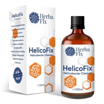 Helicofix Интензивно пречистване от Хеликобактер х100 мл Herbafix