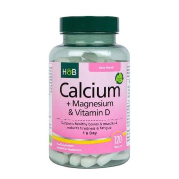 Калций, магнезий и витамин D3 х120 таблетки Holland and Barrett