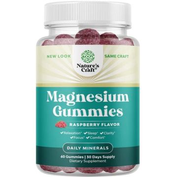 Магнезиев цитрат х60 желирани таблетки Nature's Craft