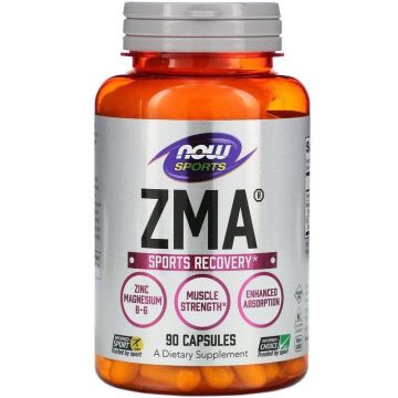 ZMA за тонус и енергия х90 капсули Now Foods