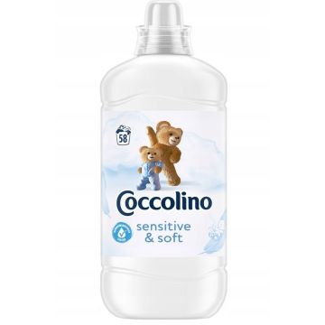 Coccolino Sensitive & Soft Омекотител х1450 мл, 58 пранета