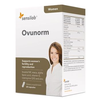 Ovunorm за добра фертилност и репродукция х60 капсули Sensilab