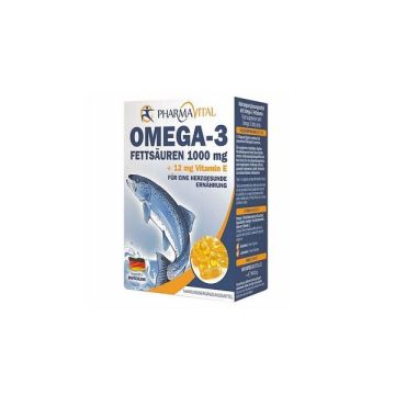 Omega 3 Мастни киселини и витамин Е 1000 мг х100 капсули Pharmavital