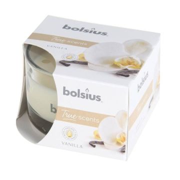 Bolsius True Scents Ароматна свещ Vanilla x50/80 мм