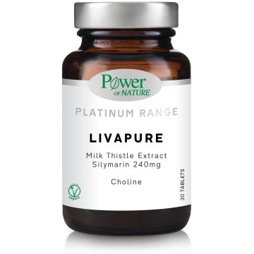 Livapure детокс за черния дроб х30 таблетки Power of Nature