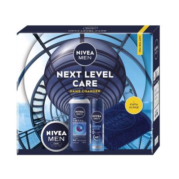 Nivea Next Level Care Комплект за мъже с кърпа за лице